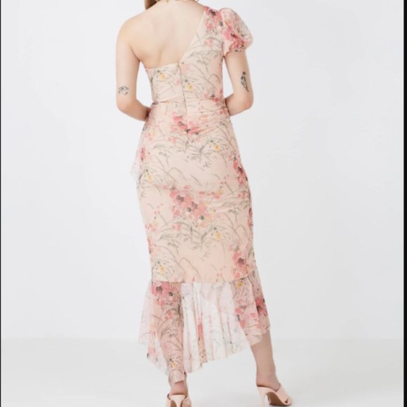 BCBGMAXAZRIA SYDNEY MIDI DRESS - Picture 2 of 11